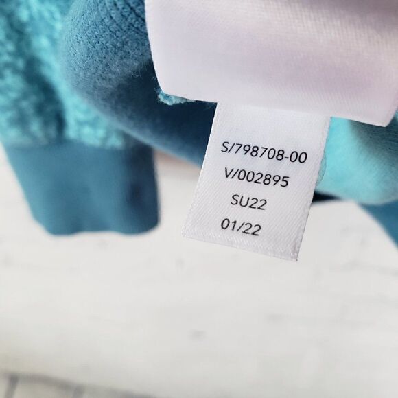 Athleta Sundown Alliance Hoodie Sweatshirt Oversized XS Teal Green Longer Length - Picture 8 of 8